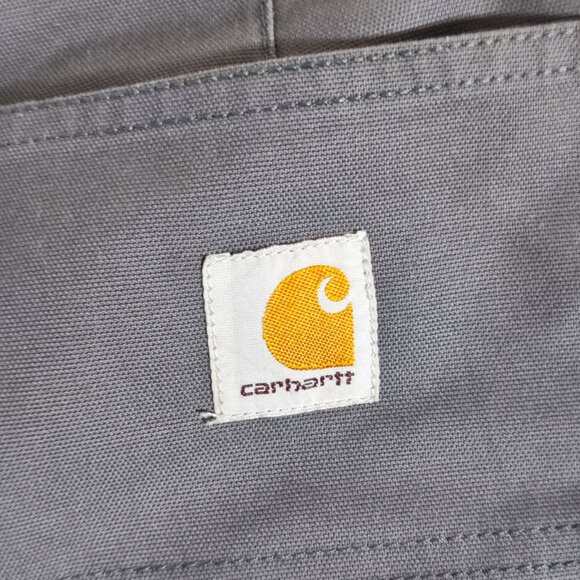 Carhartt work pants men's sz 40X34 grey colour relaxed fit Rugged Professional - Picture 5 of 15